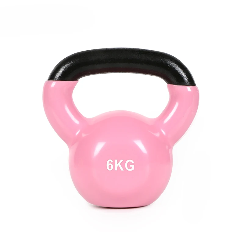 Fitness exercise sports powder coated cast iron chinese kettlebell for home and gym used