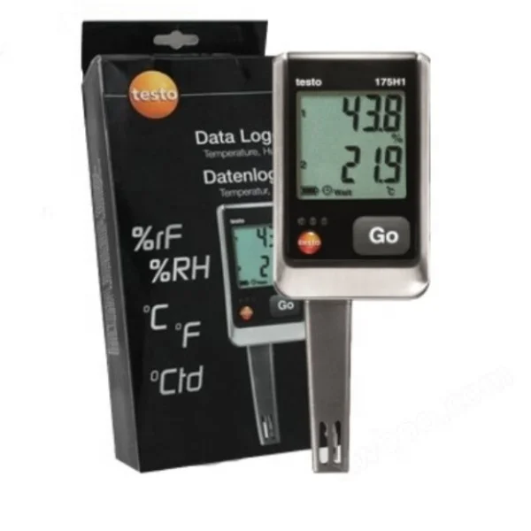Testo175 H1 Temperature and Humidity Data Logger with NTC Thermistor ...
