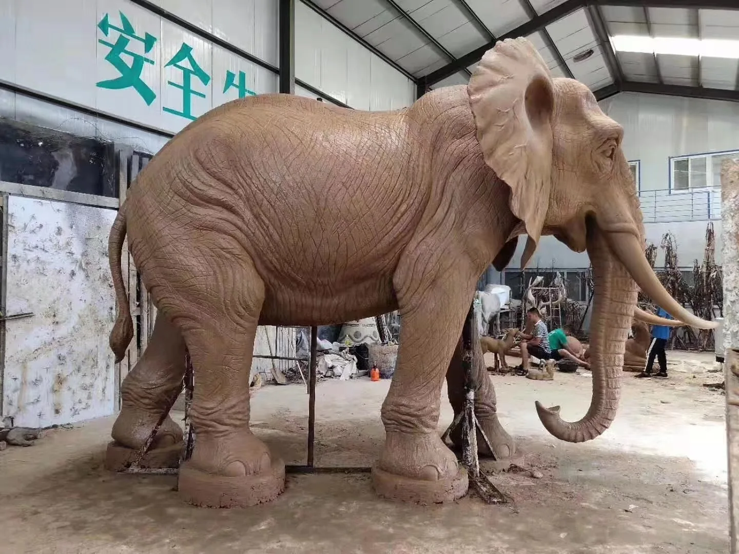 画廊艺术现代青铜大象雕塑雕像出售