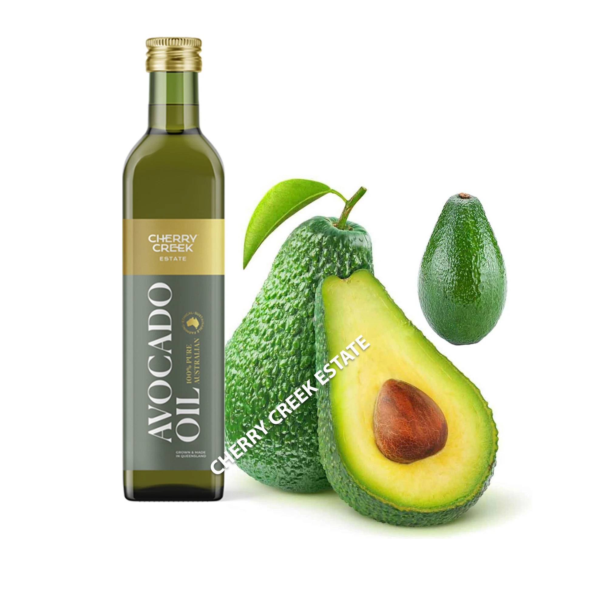 Custom Packaging Cold Pressed Food Grade Pure Natural Organic Avocado
