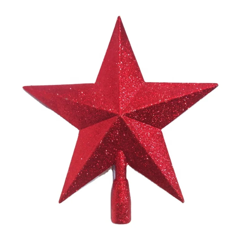 Plastic Christmas Tree Topper Star/ Christmas Decorations Buy