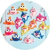 Newest Wholesale hot sale shark design flat back resin miniature craft for party cake slime decoration