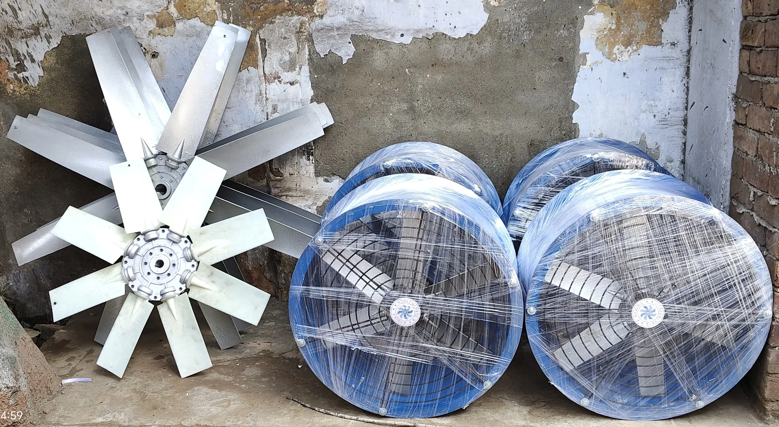 Axial Flow Duct Fan, 1400mm, Aluminium - detail 12