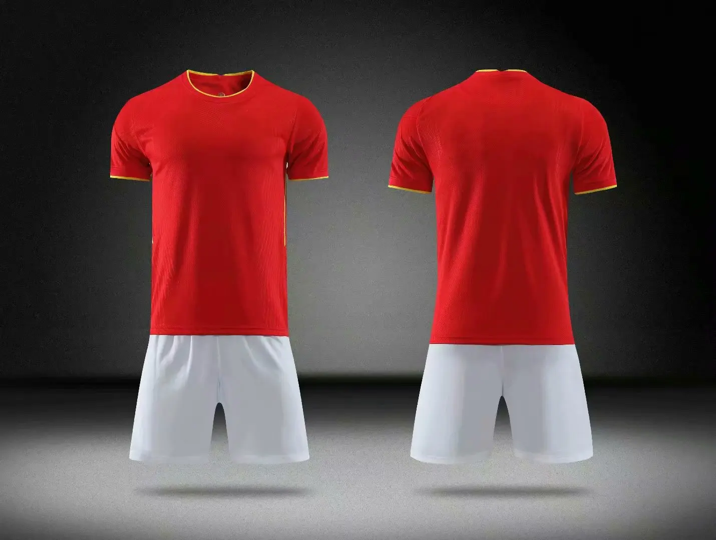 20212022 New Club Red Black Football Team Shirt In Stock Soccer Jersey Buy Football Shirt