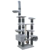 wholesale floor to ceiling cat tree 2 meter cat scratching pole cat scratcher lounge krabpaal 2 meter hoog