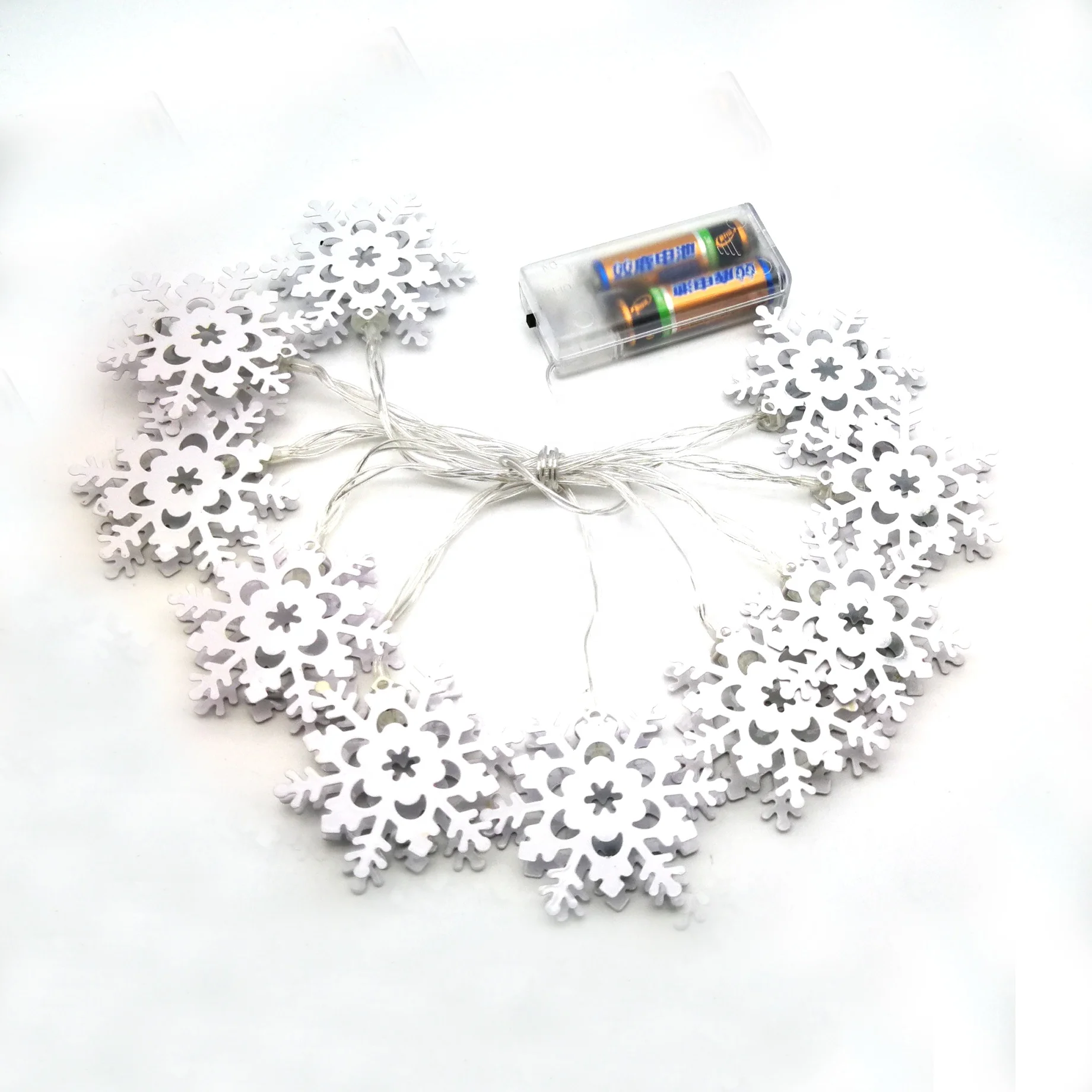 Wholesale Price Snowflake LED Garland Fairy Indoor Decoration String Light
