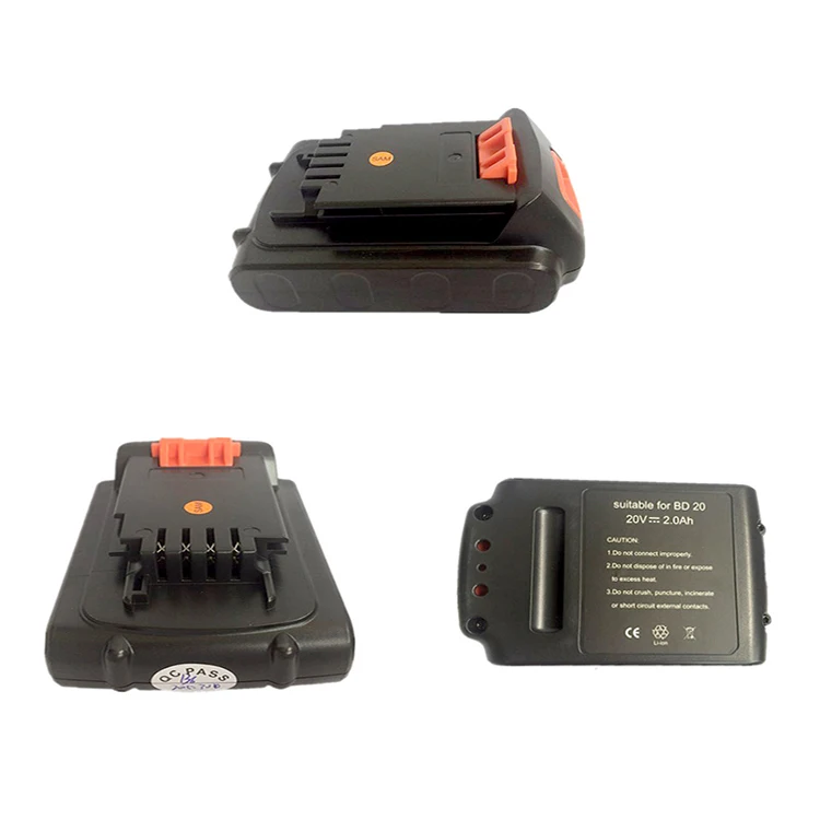 20v lithium battery charger for all black & decker