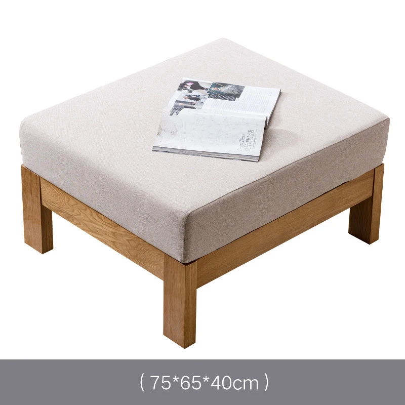 product-Luxury Teak Classic Modern Set Armrest Living Room Pine Longue Ottoman Wood Furniture Sofa-B