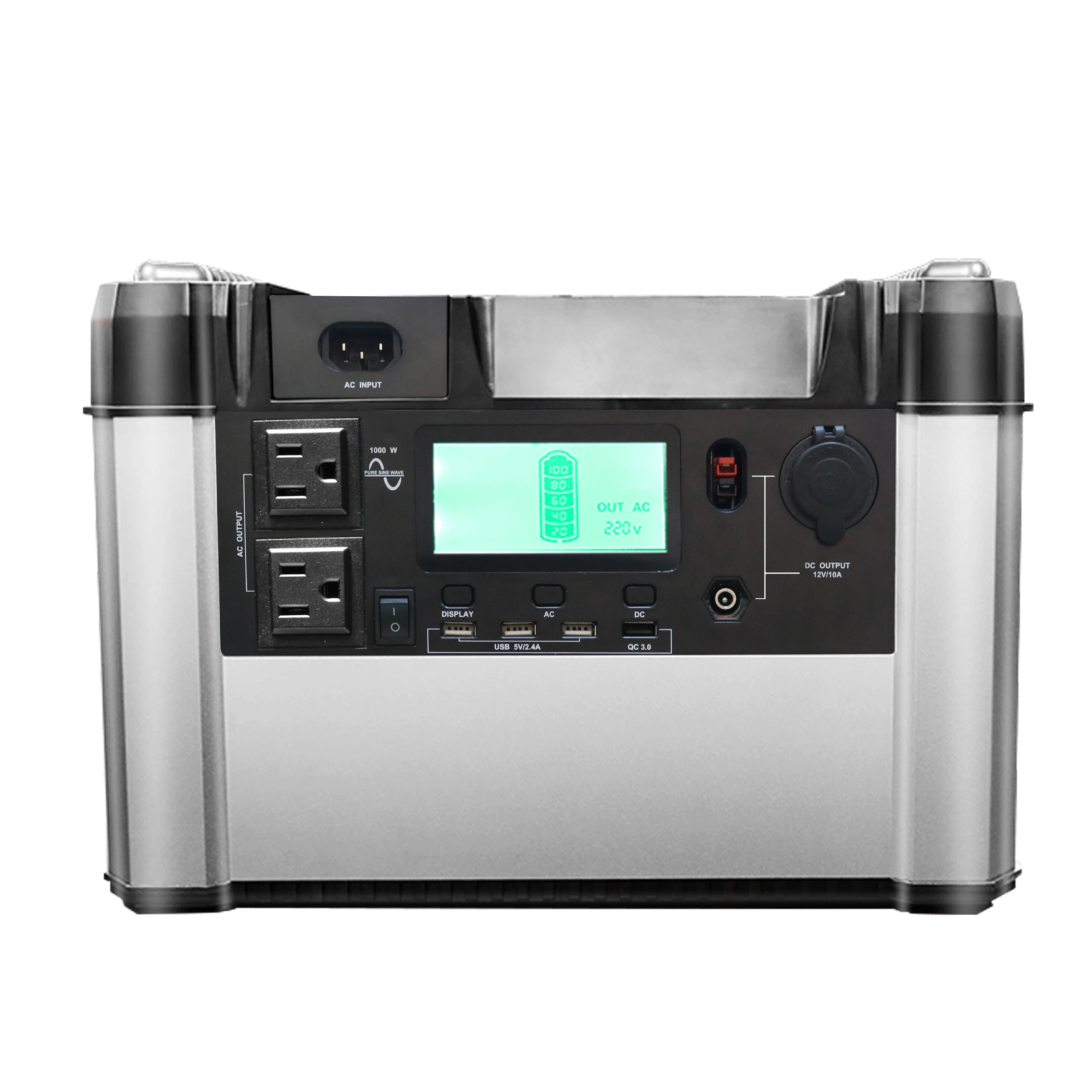 Liion 220v Portable Power Supply 180000mah 1500w Portable Power