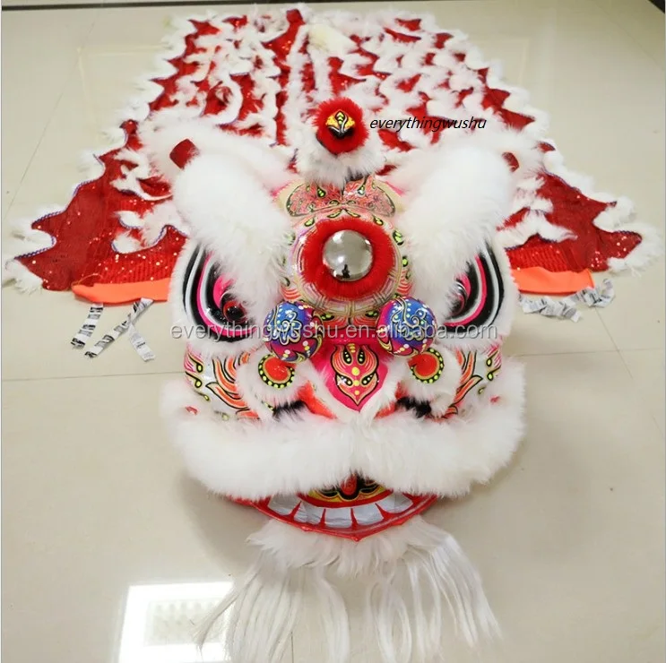 Traditional Chinese Lion Dance Costume For Adults Foshan Lion Dance ...