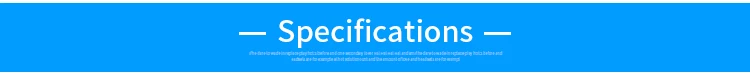 Specifications