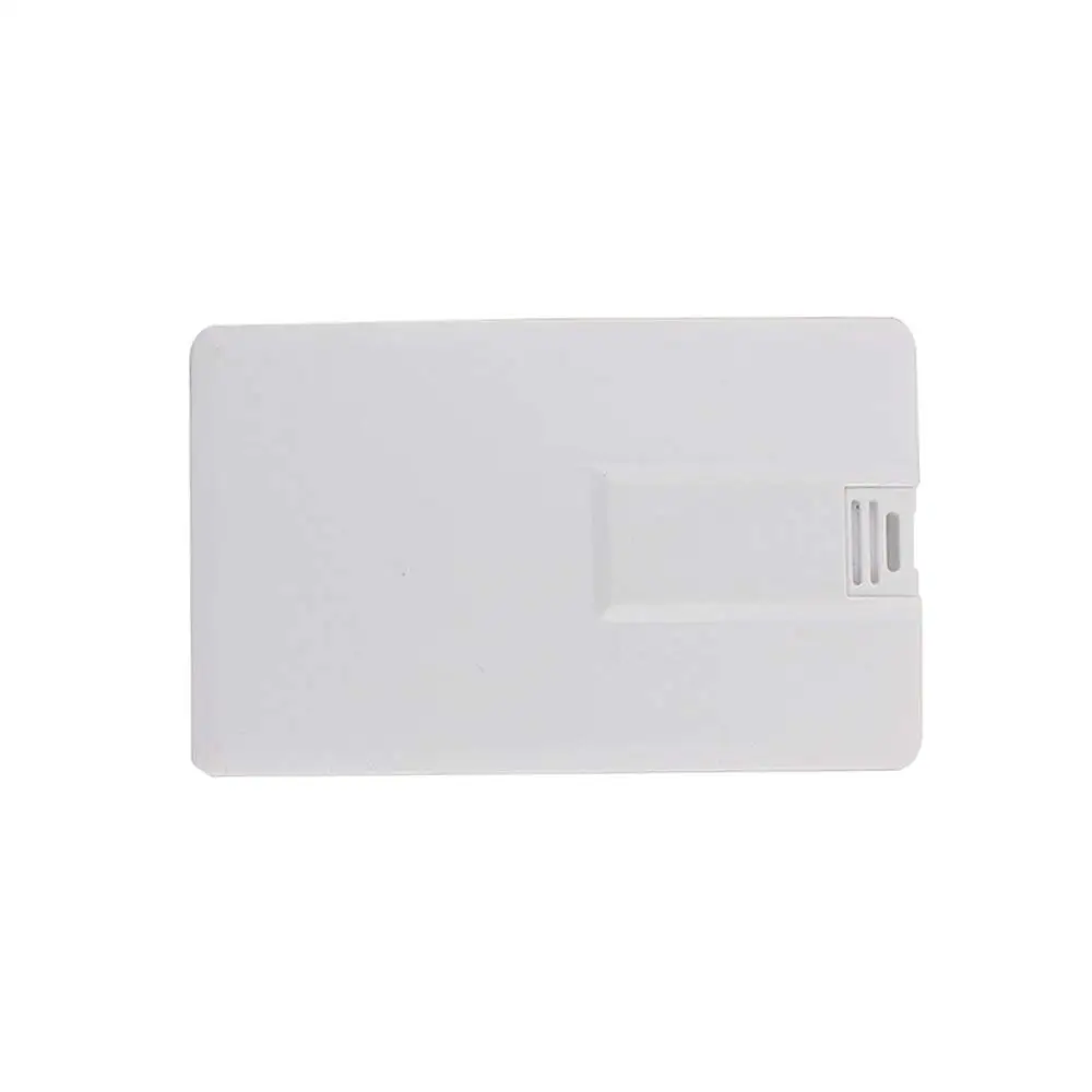 Custom Logo DIY Creative USB 2.0 Flash Credit Card 16GB 32GB USB Flash Drive Pen Drive 4GB 8GB USB Flash Drive Card - ANKUX.COM