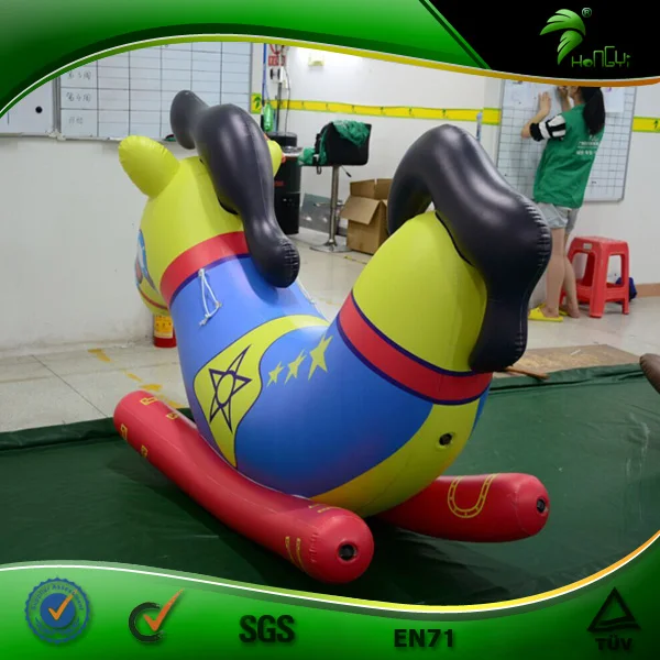 inflatable bouncing horse