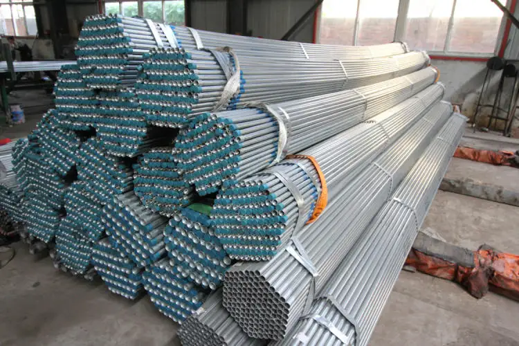 8" Round Gi Pipe Schedule 40 Hdg Gi Pipe Iron Galvanized Round Pipe And