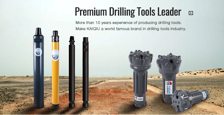 High Pressure DTH extension drilling tools Drill hammers and bits