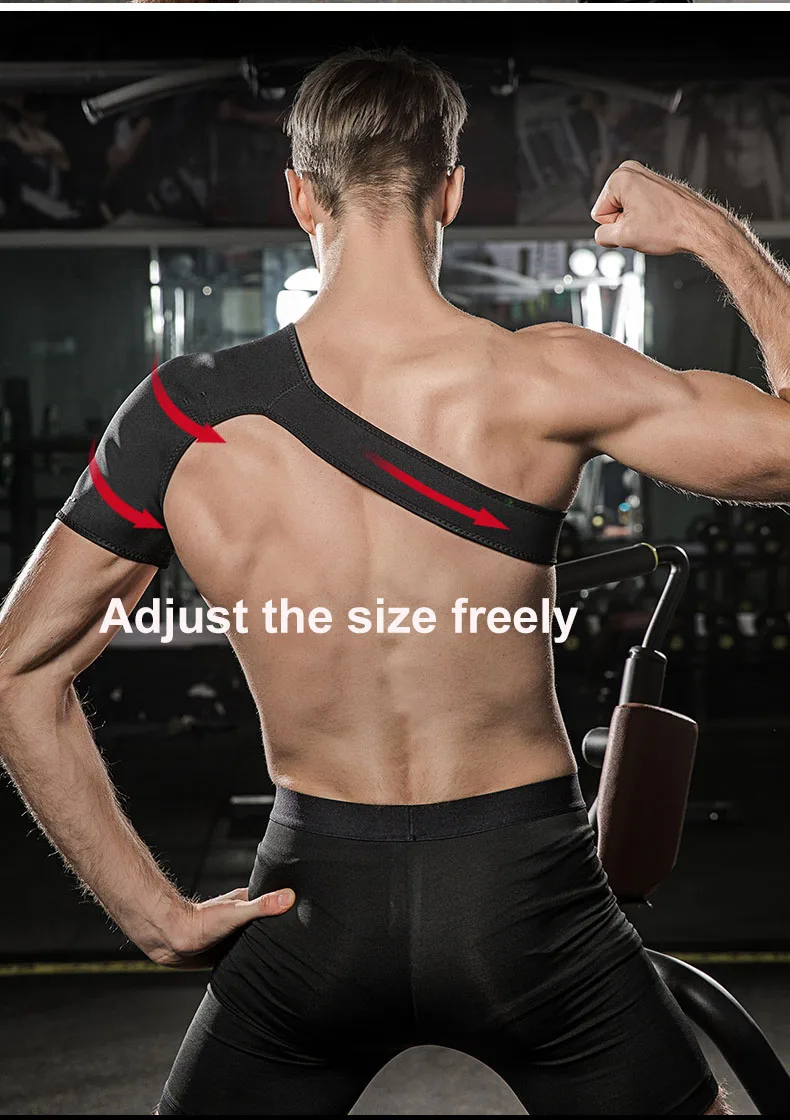 Eco Friendly Professional Weight Lifting Shoulder Support Guard Brace