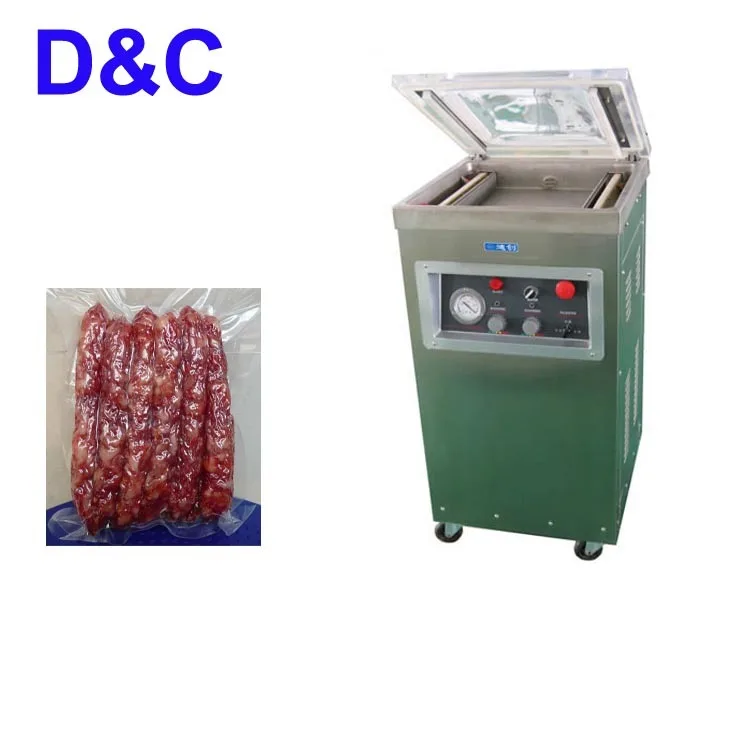 .DZ-400 automatic vacuum packaging machine and vacuum sealing machine for food/vegetable/rice noodles/meet/frozen fish