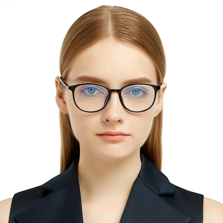 High Tr90 Frame Blue Light Blocking Glasses Anti Glare Fatigue Blocking