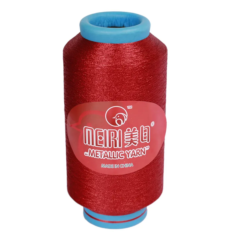 
New product LK type polyester metal wire embroidery gold and silver thread for sewing 