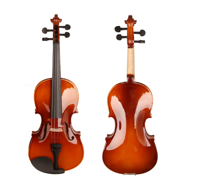 Professional Musical Instruments High Quality Handmade Violin Glossy