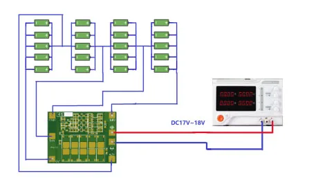 Плата bms 3s 40a схема подключения