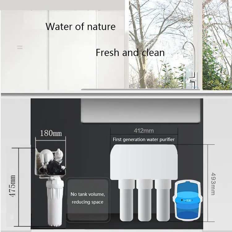 Smart Water Purifier  Adjustment Home Water Filters ozonizer ozone  alkaline water ionizer aria ozono a parete