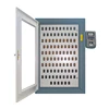 Electronic key cabinet organizer tracking system management process