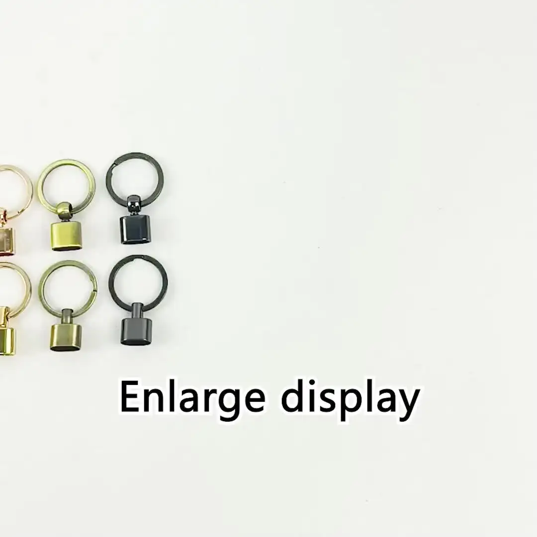 Durable Eco-friendly Keychain Ring Clasp For Bags & Purses