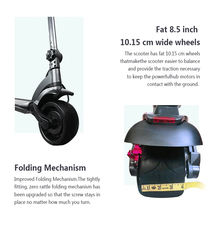 2019 upgrade electric scooter adult dual motor scooter electric high quality electric+scooters