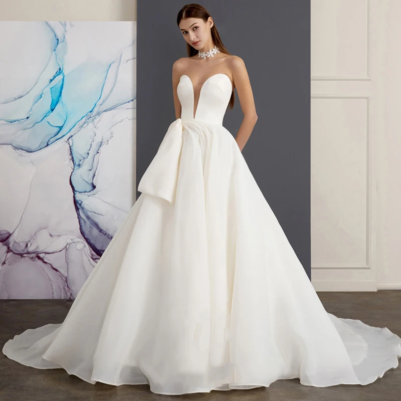 Wedding Sexy Tube Top High End European 