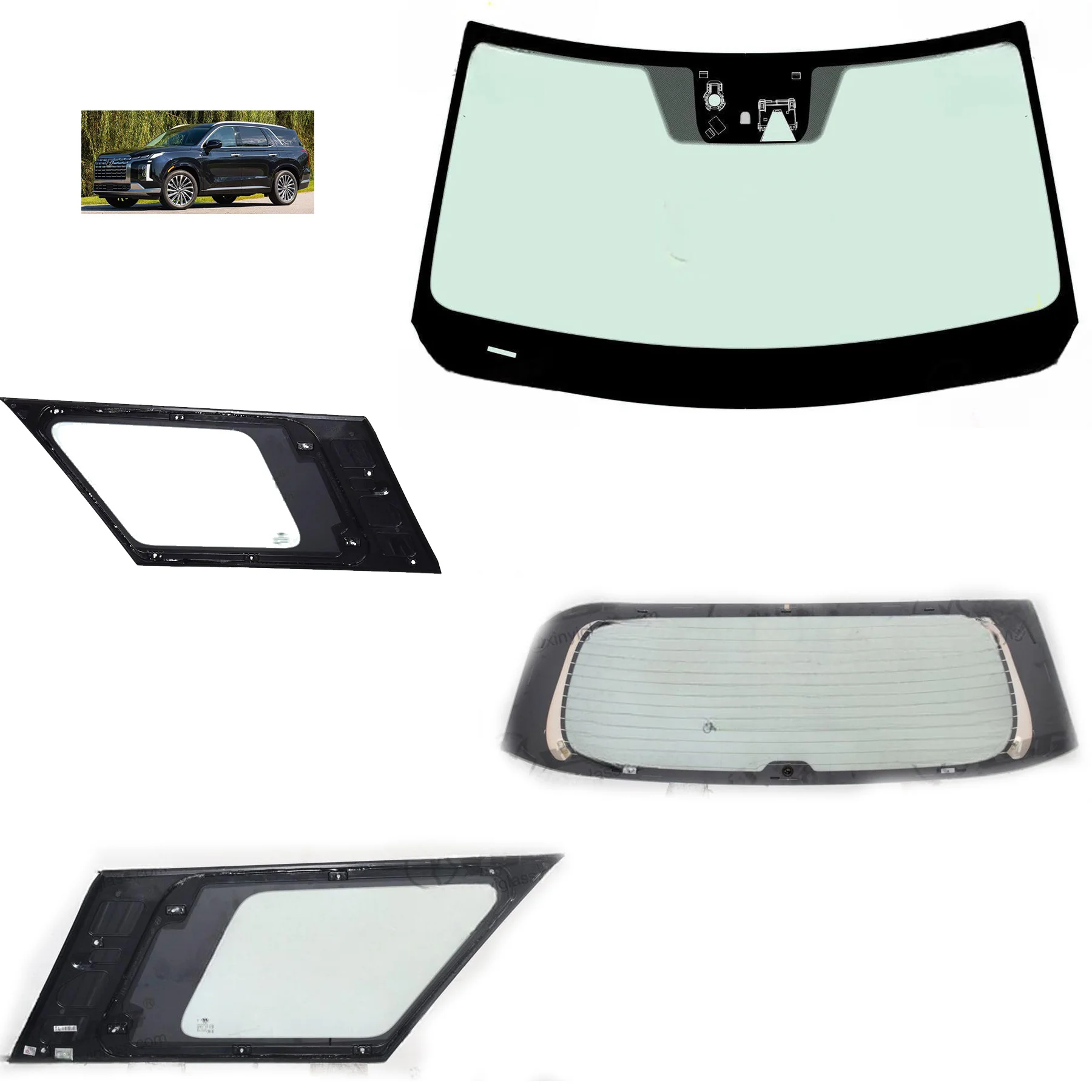 Hyundai Palisade Windshield Glass Sunroof Car Glass Auto Glass Car