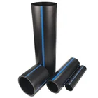 PUHUI 12 inch HDPE Duct Pipe Price HDPE PN10 Black Poly Pipe China
