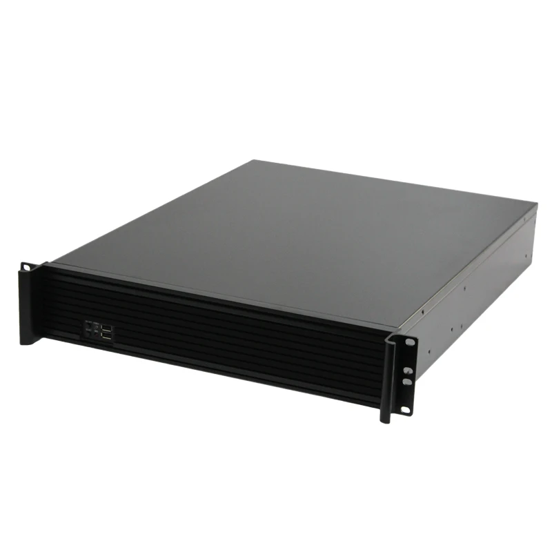 2U Rack Mount Server Case K255L - 550mm Length, Fan & PSU Support, 7 ...