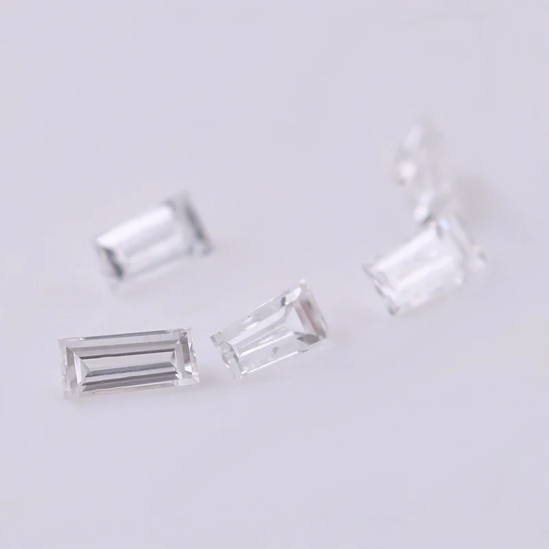 Hotsale Quality Reliable Fancy Taper Baguette Cut 2x4 Hpht Lab Diamond Defvs Per Carat Buy