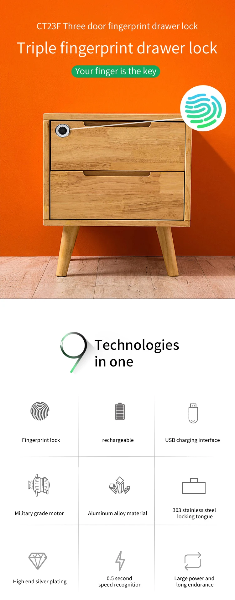 smart fingerprint lock