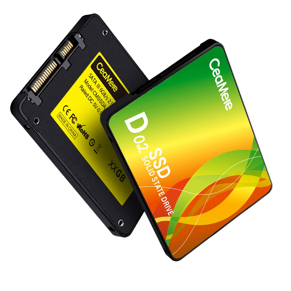 CeaMere High Quality 2.5'' Sata Ssd 128GB 256GB 512GB 1TB 2TB 4TB
