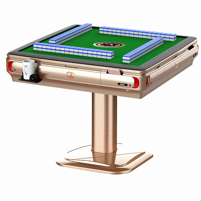 Family Entertainment Automatic Mahjong Table Folding Automatic Mahjong