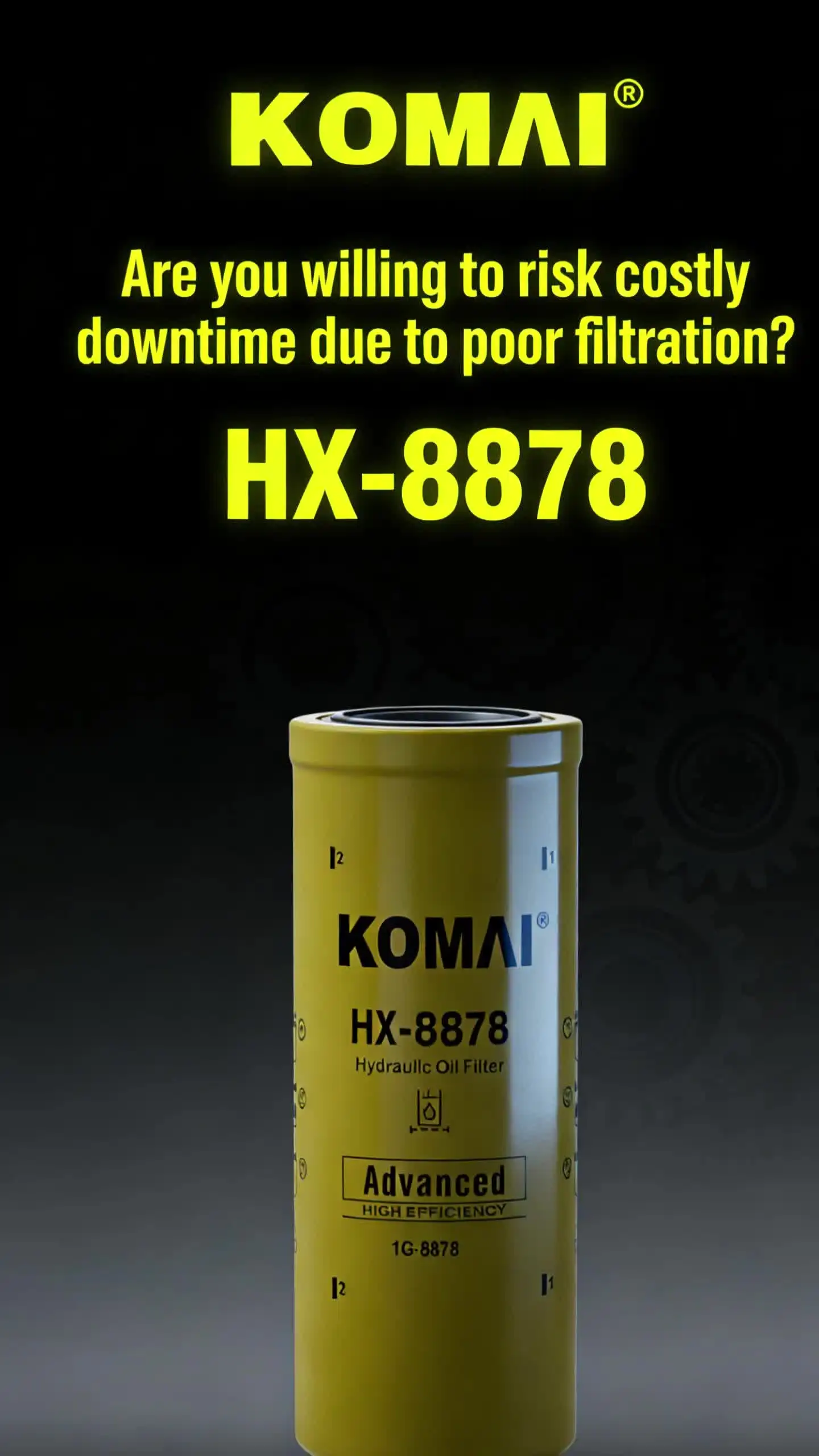 Wholesale Filter Supplier P763535 HF6553 1G8878 for 797B
