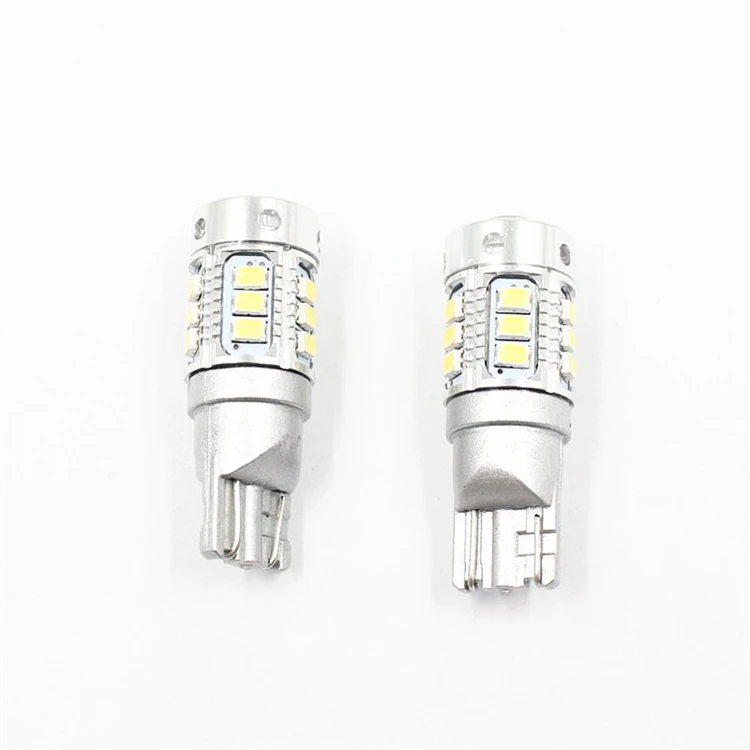 Aluminum T10 501 18SMD Canbus LED Light with projector lens 3020 Car 12V W5W 194 168 T10 LED Turn Signal Parking Lights Bulb