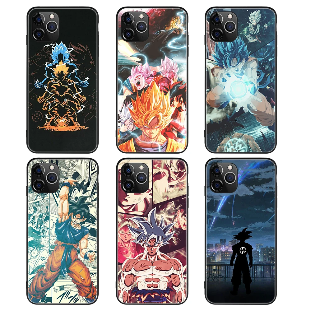 Custom Printed Design Anime Black Phone Case For Iphone 7 8 Se2020 11