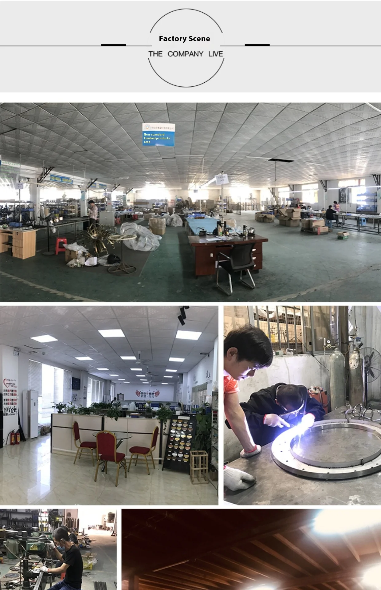 Chinese Style Duplex Stair Shape Flower Chandelier Hotel Dining Room Metal Villa Tea House Lotus Design for Living Room Middle details