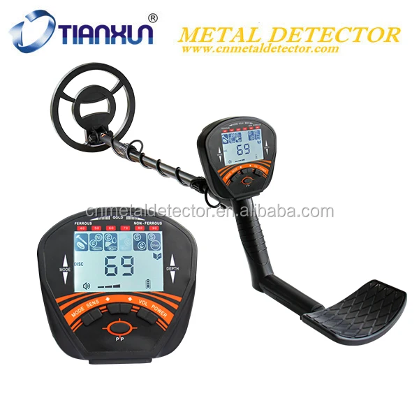 Profi-Metalldetektor Metal Detector mit Pinpoint Outdoor Golddetektor Kit LCD 