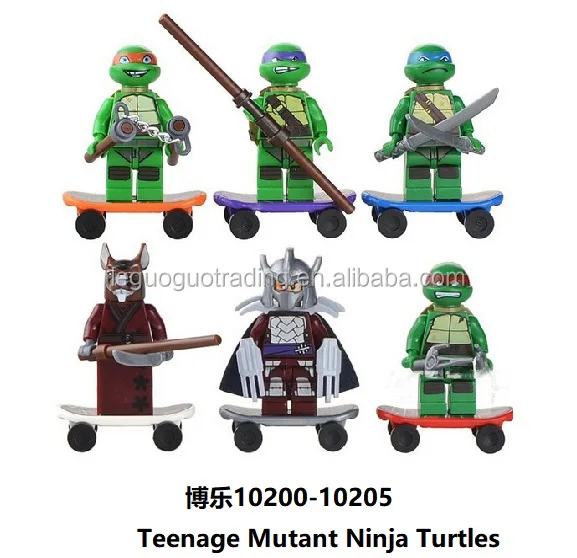 ninja turtles mini action figures