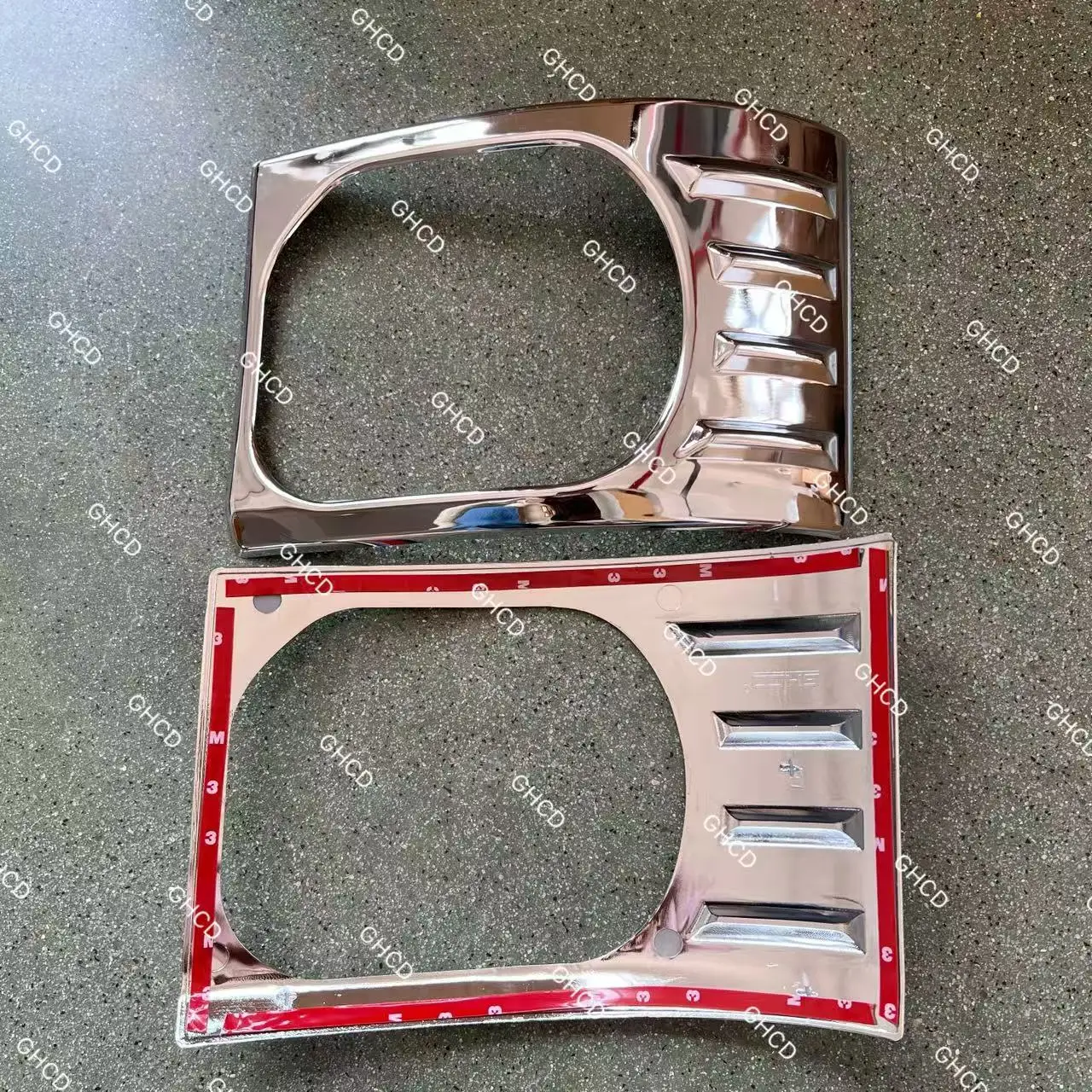 product ghcd hot product high quality chrome plated head lamp frame for 2008 years japanese truck isuzu new-4