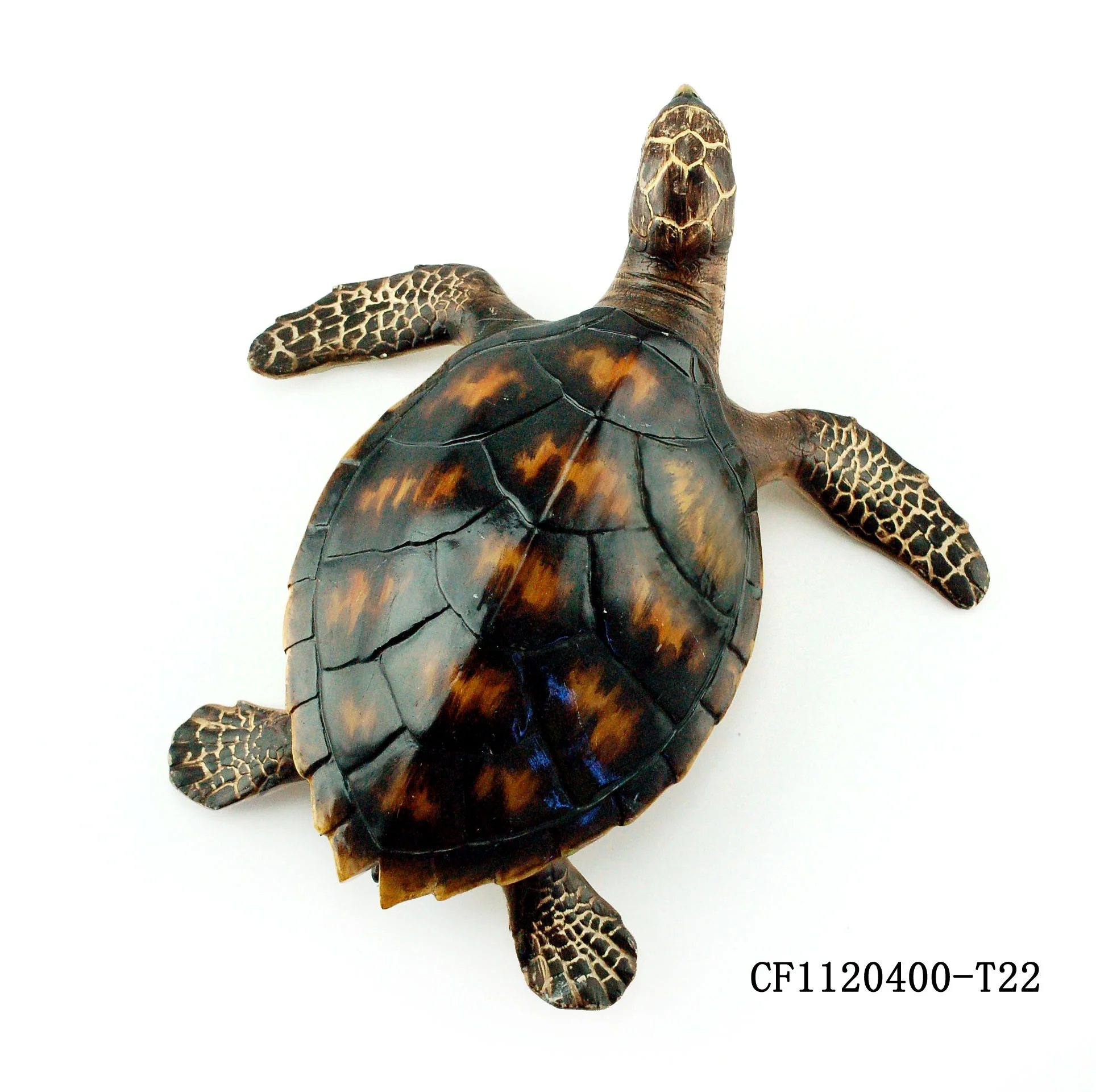 Wholesales Ocean Collection Resin Natural Sea Turtle Figurine Statue For Tabletop Decor manufacture