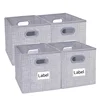 Clothes Storage Basket Organizer Shelf Storage Bins Set for Closet