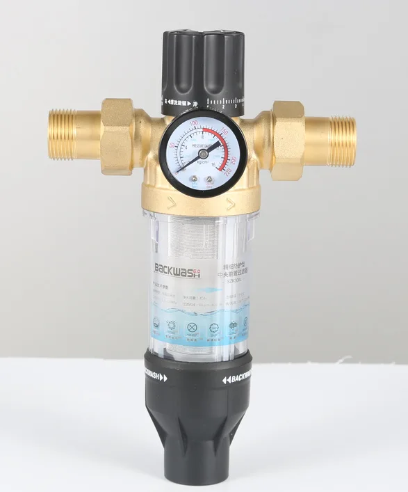 Factory direct sales brass pre-filter stainless steel water purifier filter household pipe valve filter details