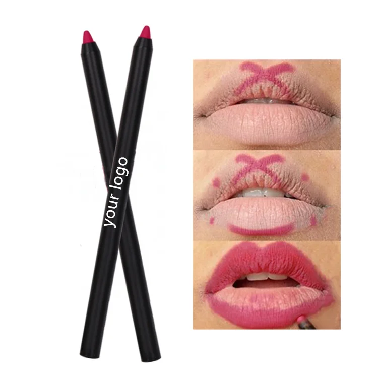 Wholesale Private Label Cheap Lip Liner Matte High Quality Smoothly Lip ...