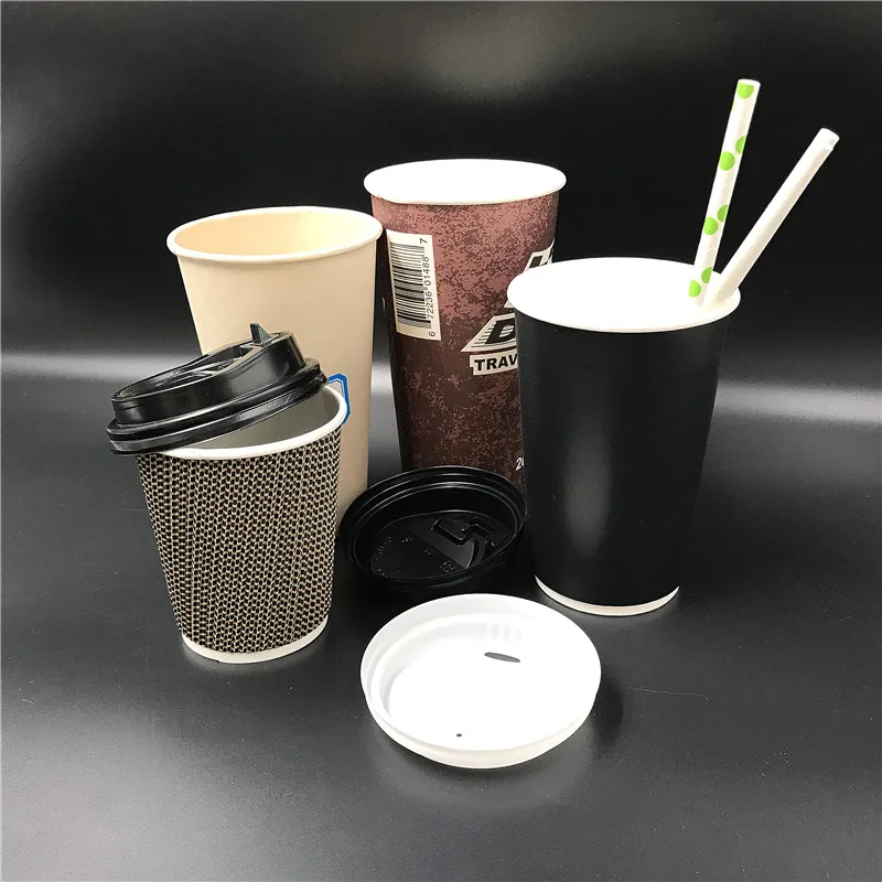 Custom 12oz Eco Friendly Disposable Biodegradable Pla Coating Water