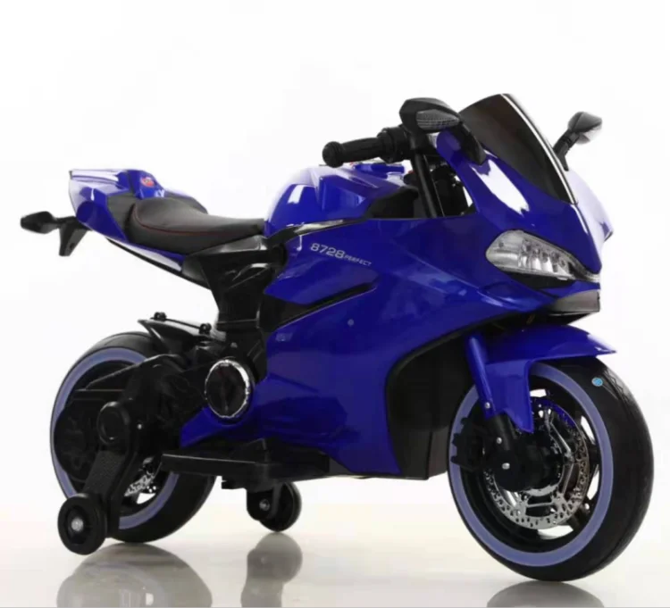 Новая модель 12v езды на автомобиле 2017 ручка детский Электрический мотоцикл